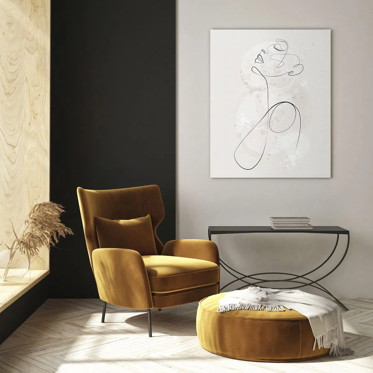 Quadro em vidro - O espiral de beleza - 70x100 cm