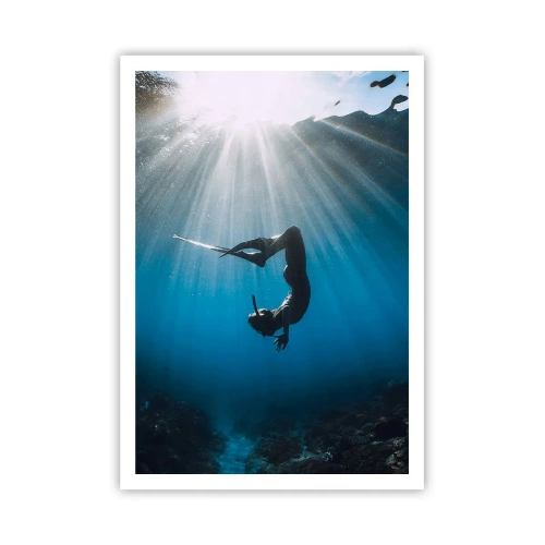 Pôster - Dança subaquática - 70x100 cm
