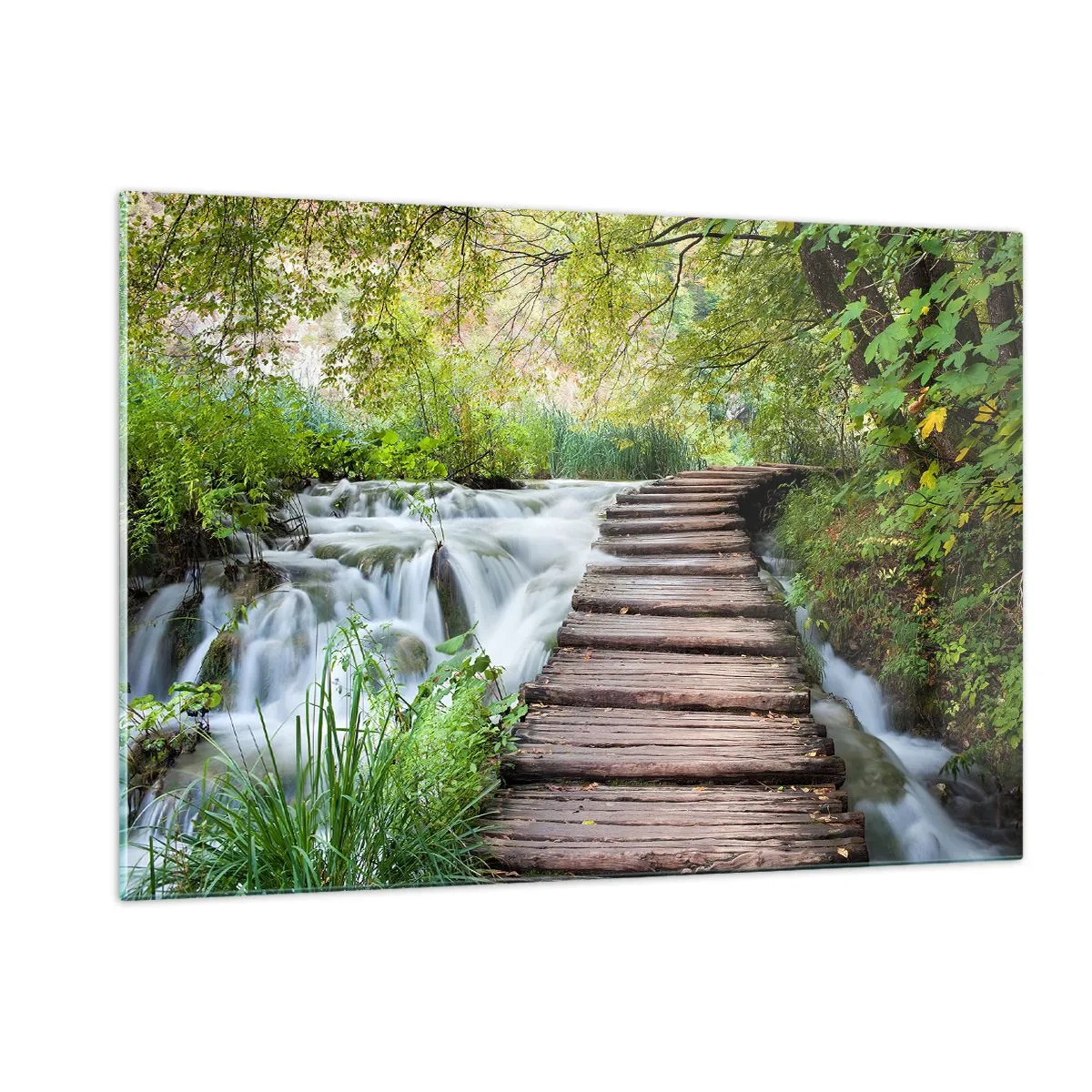 Quadro em vidro - As aparências enganam - 120x80 cm