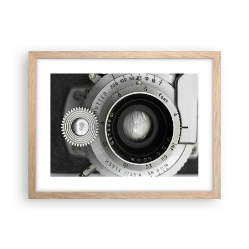 Pôster com moldura de carvalho claro - Uma história sobre Hollywood - 40x30 cm