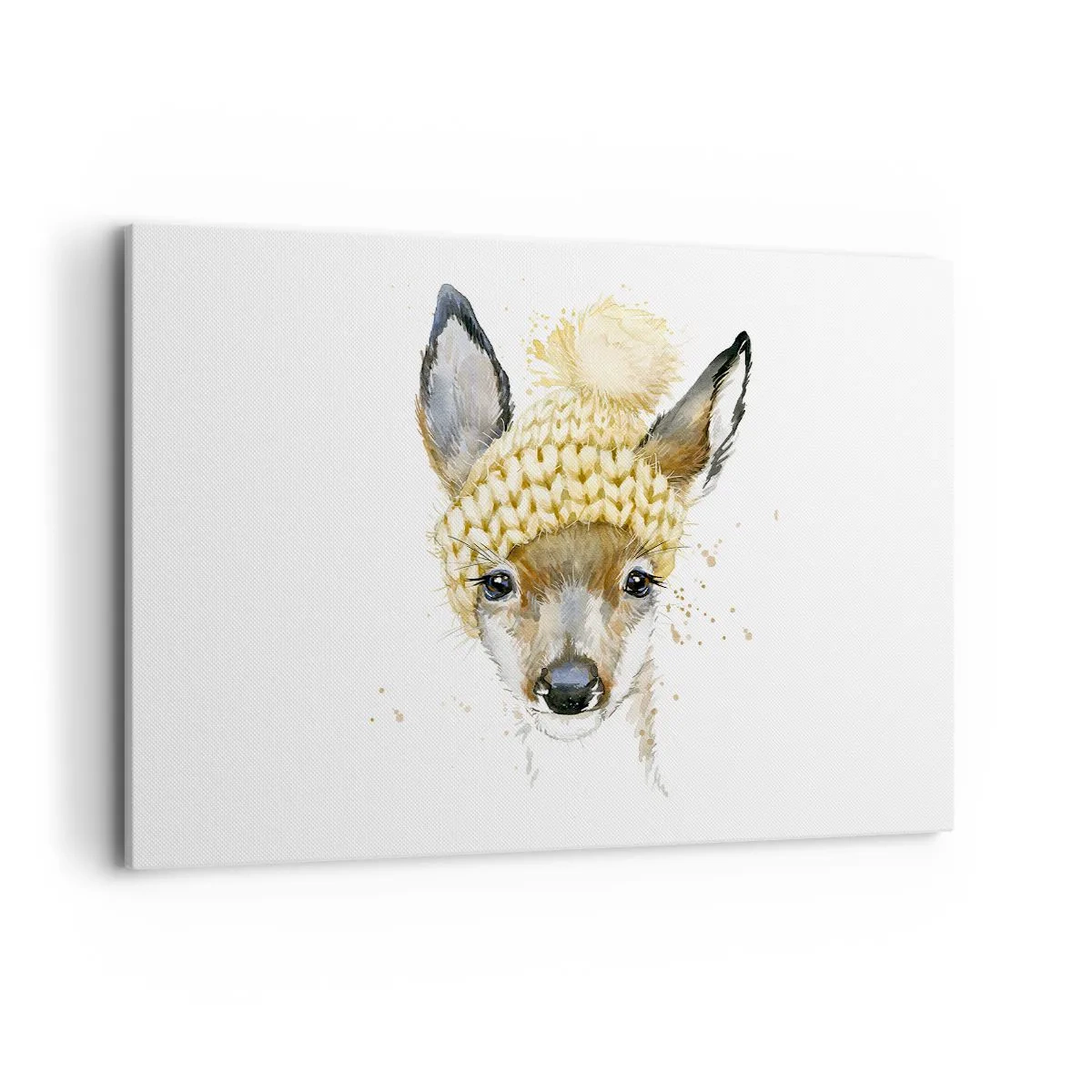 Quadro em tela - Para o inverno na floresta - 120x80 cm