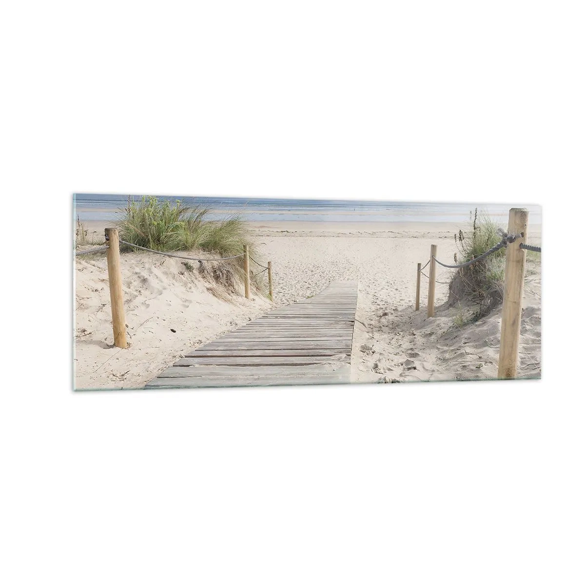 Quadro em vidro - Pelo horizonte - 140x50 cm