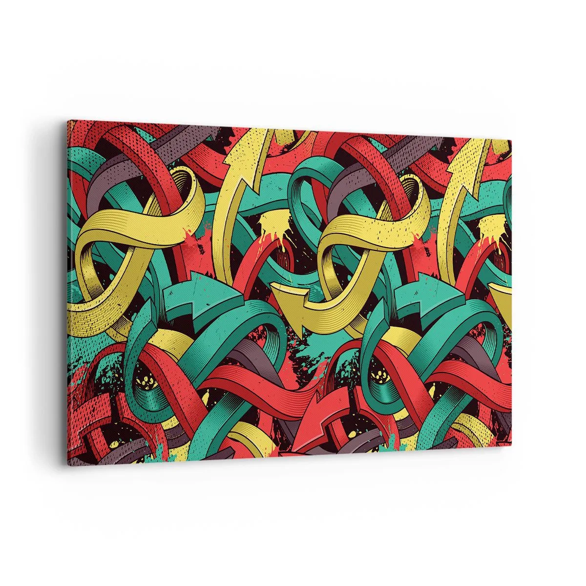 Quadro em tela - Qual o caminho para o destino? - 120x80 cm