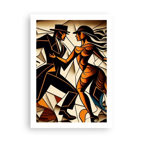 Pôster - Dança de paixão e paixão - 50x70 cm