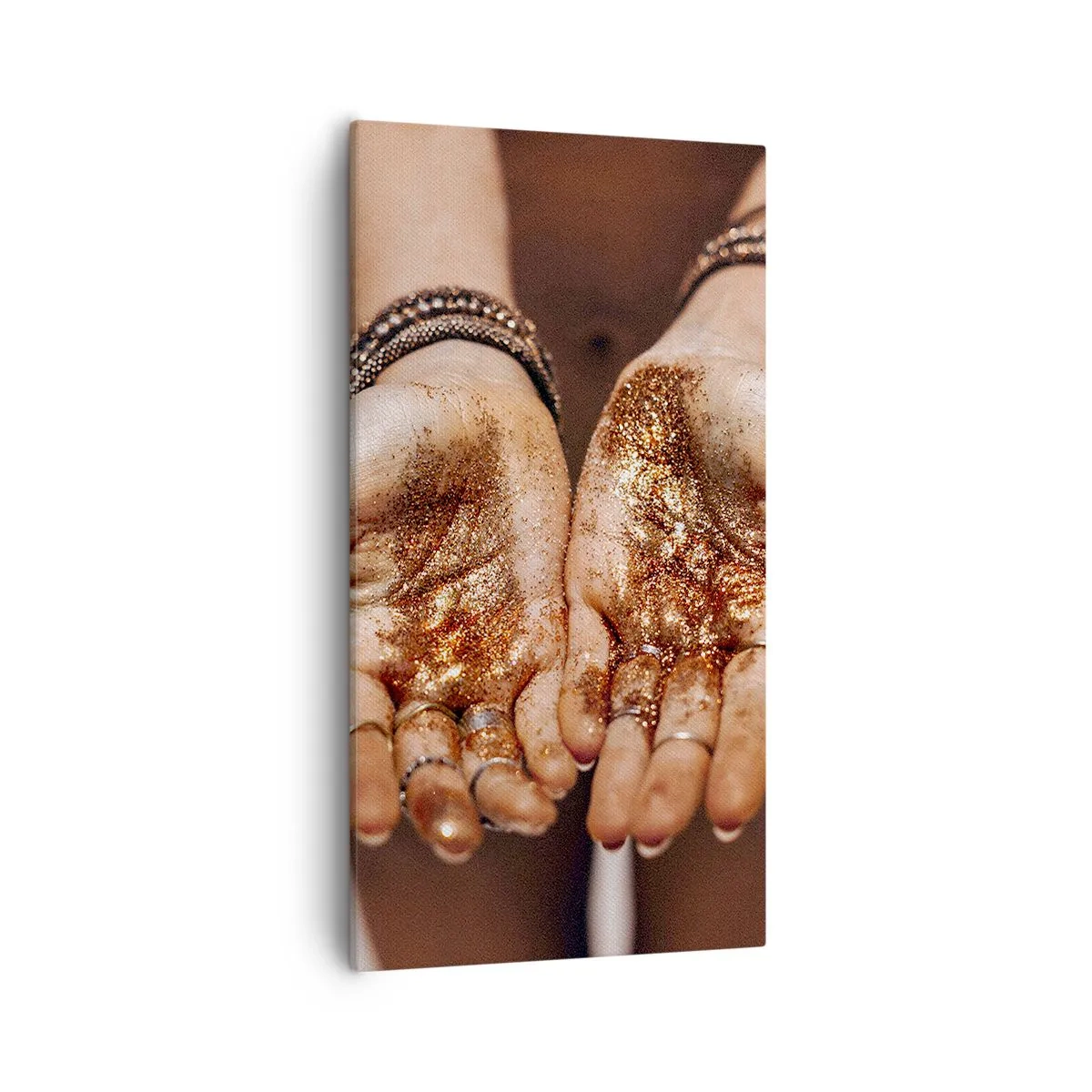 Quadro em tela - Um presente para si - 55x100 cm