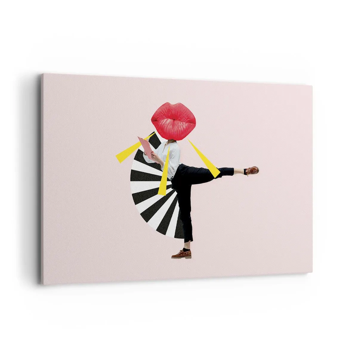 Quadro em tela - Arte pop surreal - 120x80 cm