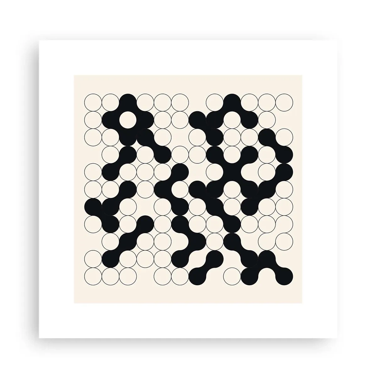 Pôster - Jogo chinês – variação - 30x30 cm