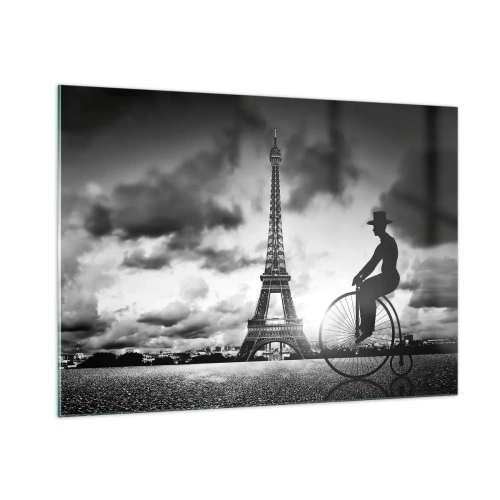 Quadro em vidro - Saudades da Belle Époque - 100x70 cm