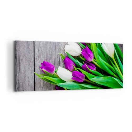 Quadro em tela - No dia do feriado da primavera - 120x50 cm