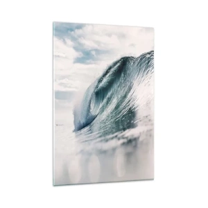 Quadro em vidro - Pico de água - 80x120 cm