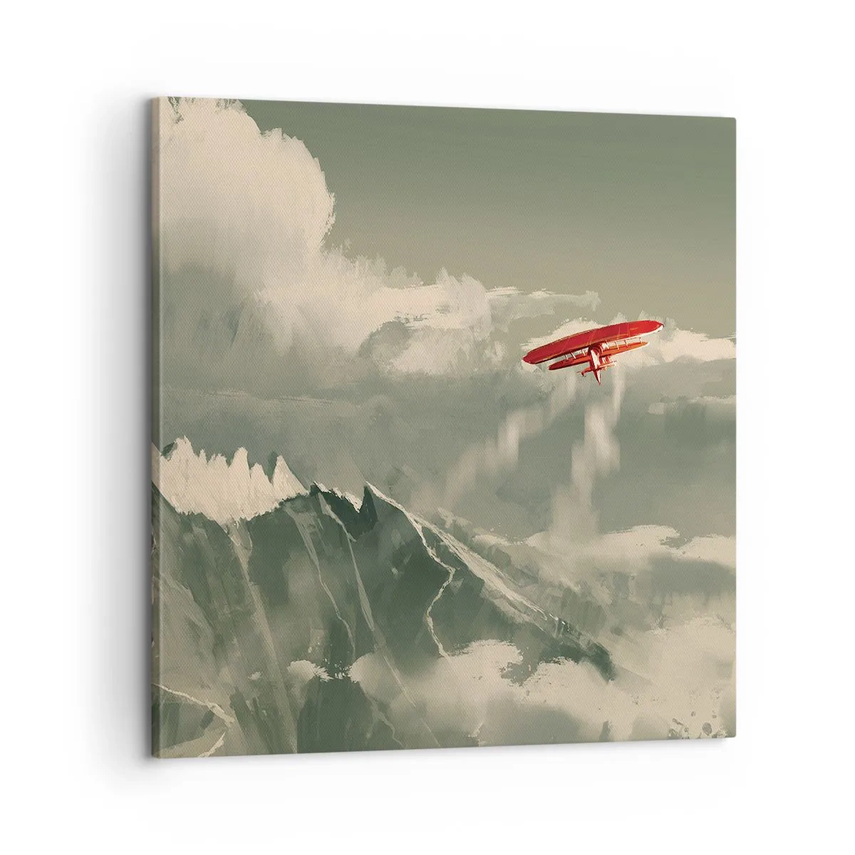 Quadro em tela - O pioneiro destemido - 60x60 cm