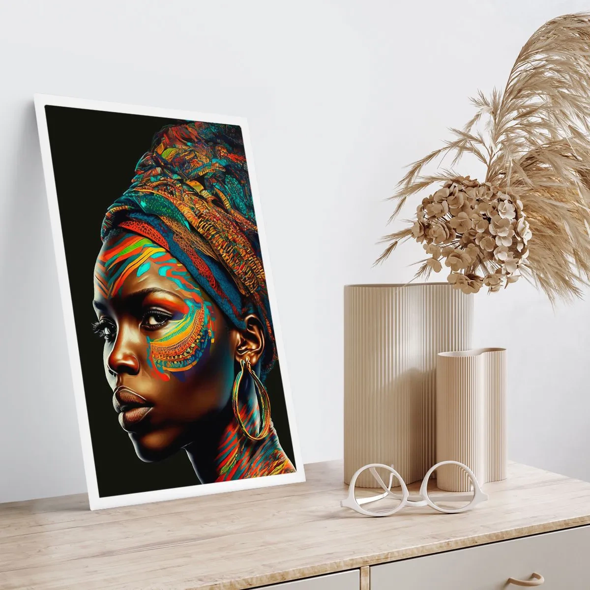 Pôster - Rainha africana - 70x100 cm