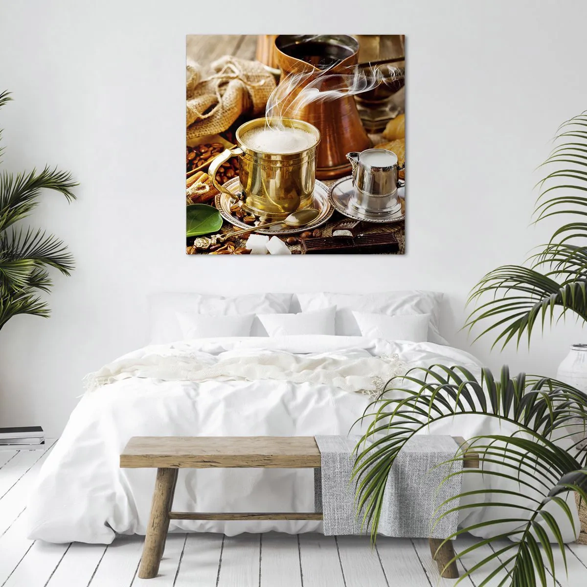 Quadro em tela - Bons dias! - 60x60 cm