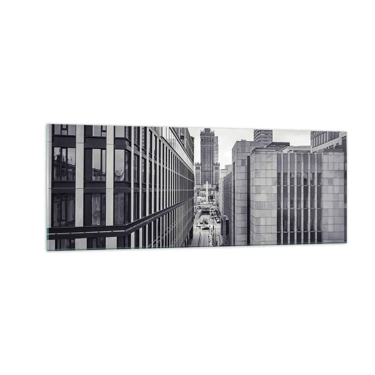 Quadro em vidro - Vale de Varsóvia - 140x50 cm