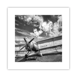 Pôster - Mal posso esperar! - 30x30 cm