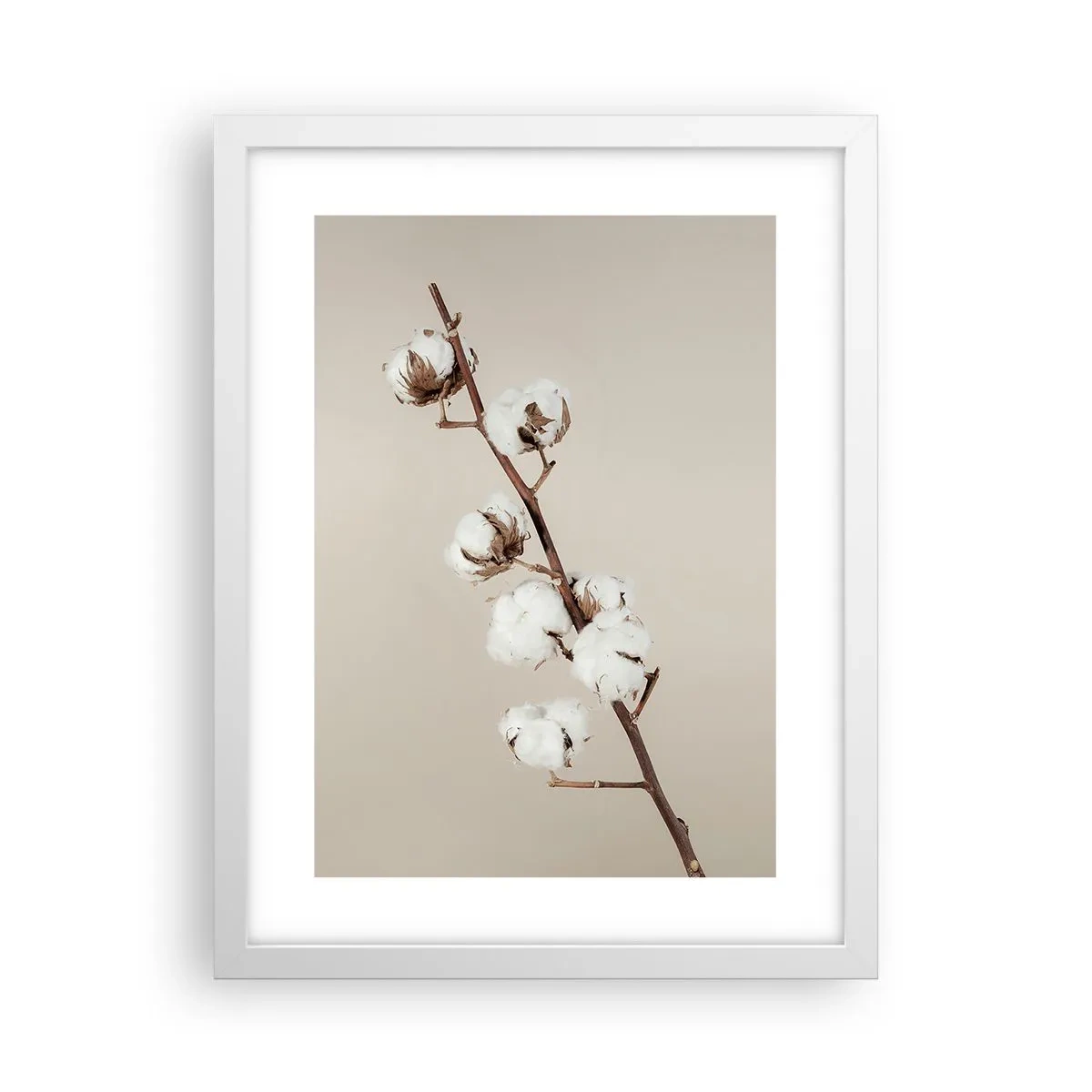 Pôster em moldura branca - Na fonte da suavidade - 30x40 cm