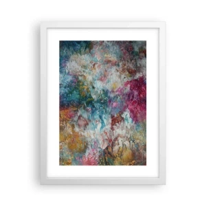 Pôster em moldura branca - Em plena floração - 30x40 cm