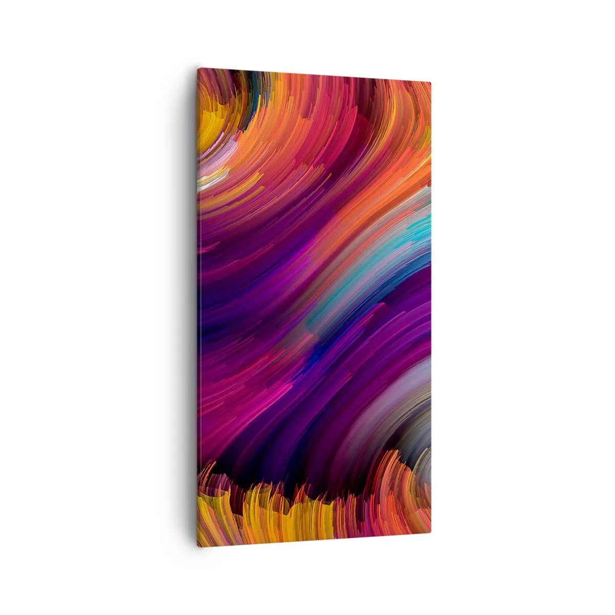 Quadro em tela - O início de um novo mundo - 55x100 cm