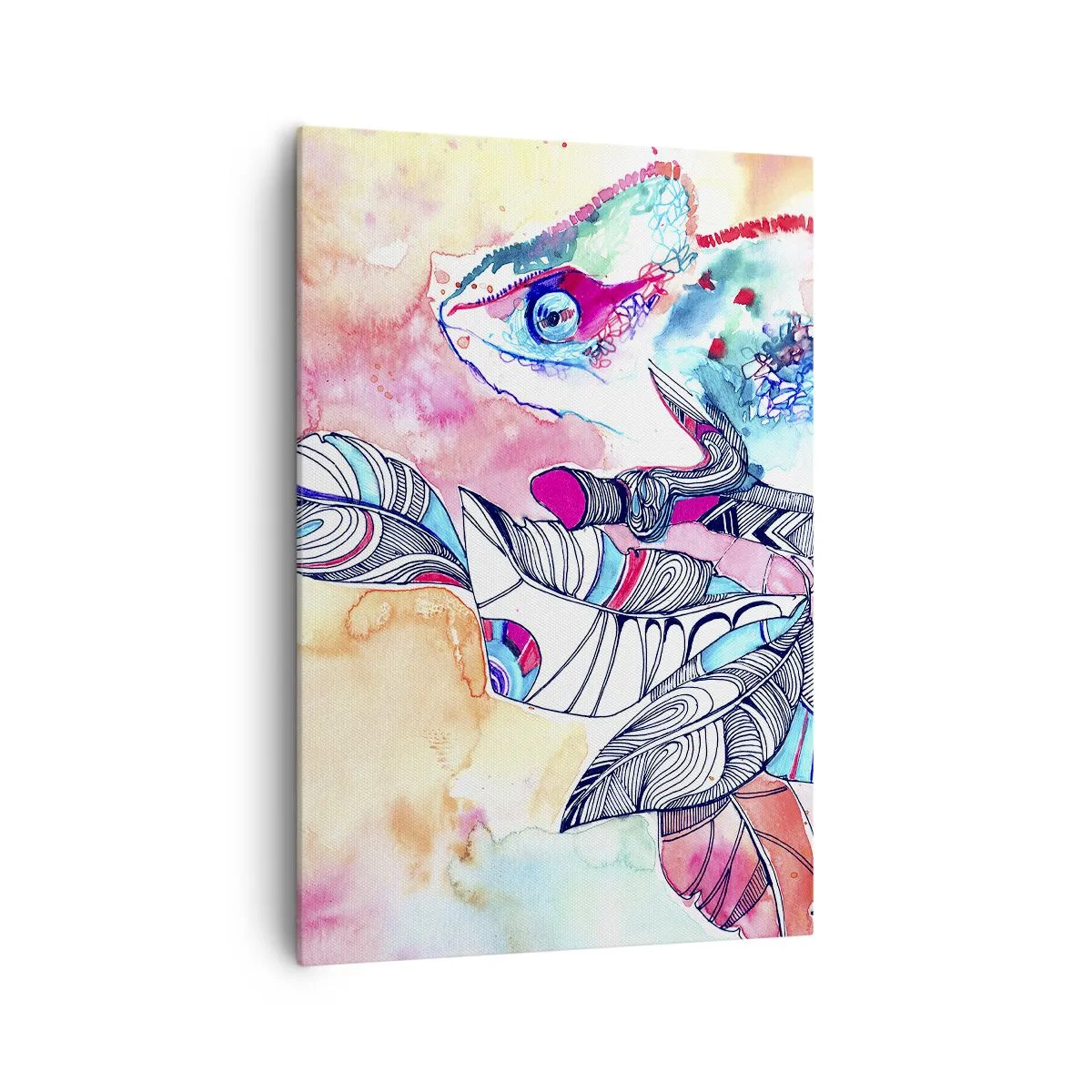 Quadro em tela - Colorido como o nosso mundo - 70x100 cm
