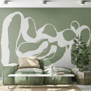Papel de parede personalizado Premium Sand - A chamada do espaço - Minimalismo, Boho, Pedaço