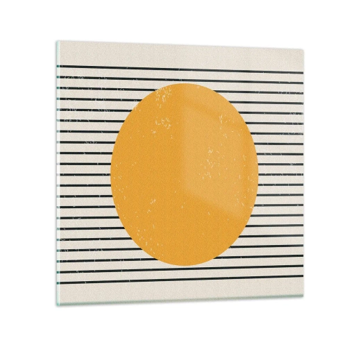 Quadro em vidro - O poder da simplicidade - 60x60 cm