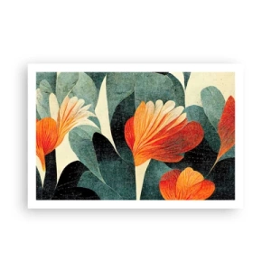 Pôster - O calor dos trópicos e o frescor da vegetação - 91x61 cm