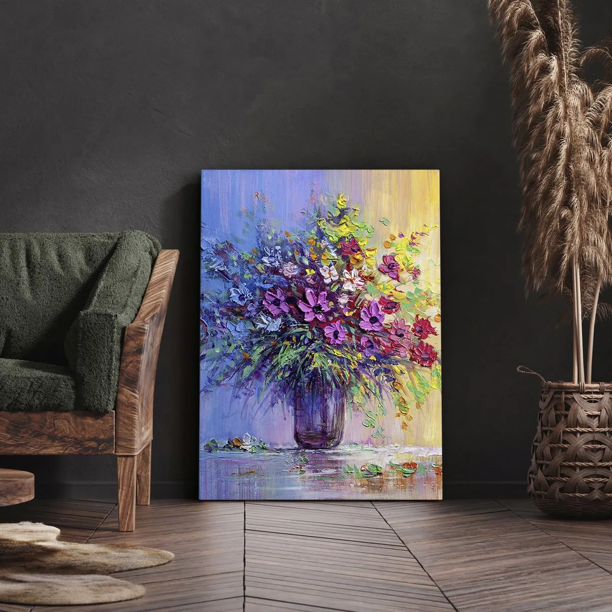 Quadro em tela - Fruto de um prado  - 50x70 cm