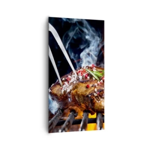 Quadro em tela - Suculenta e de bom cheiro - 65x120 cm