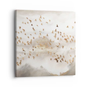 Quadro em tela - Está na hora… - 30x30 cm