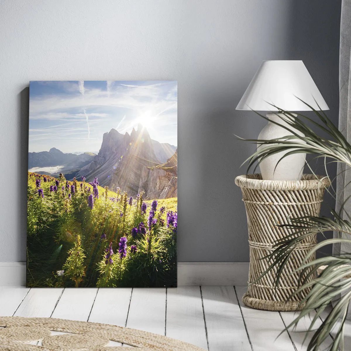Quadro em tela - A vida secreta das ervas - 50x70 cm
