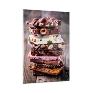 Quadro em vidro - Uma perspetiva encantadora - 50x70 cm