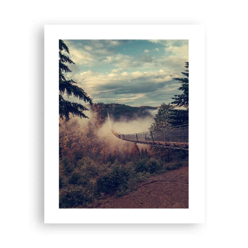 Pôster - Na floresta de outono - 40x50 cm