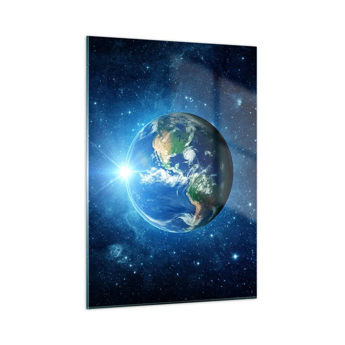 Quadro em vidro - Estamos no céu - 50x70 cm