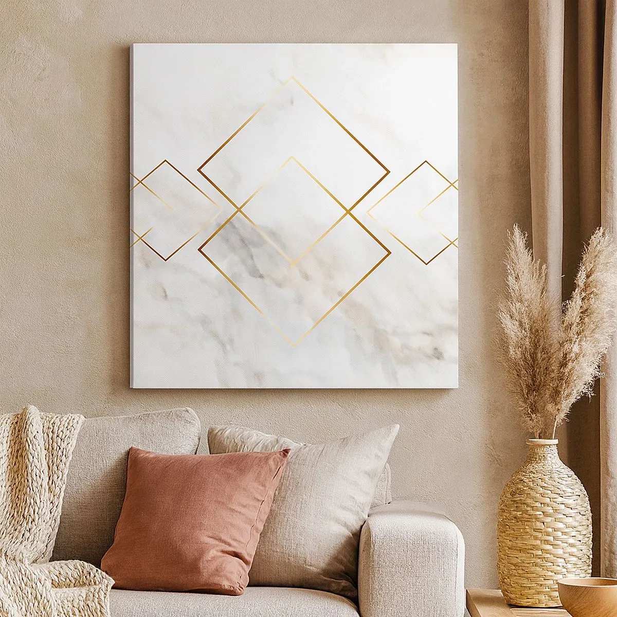 Quadro em tela - Vista ao infinito - 30x30 cm