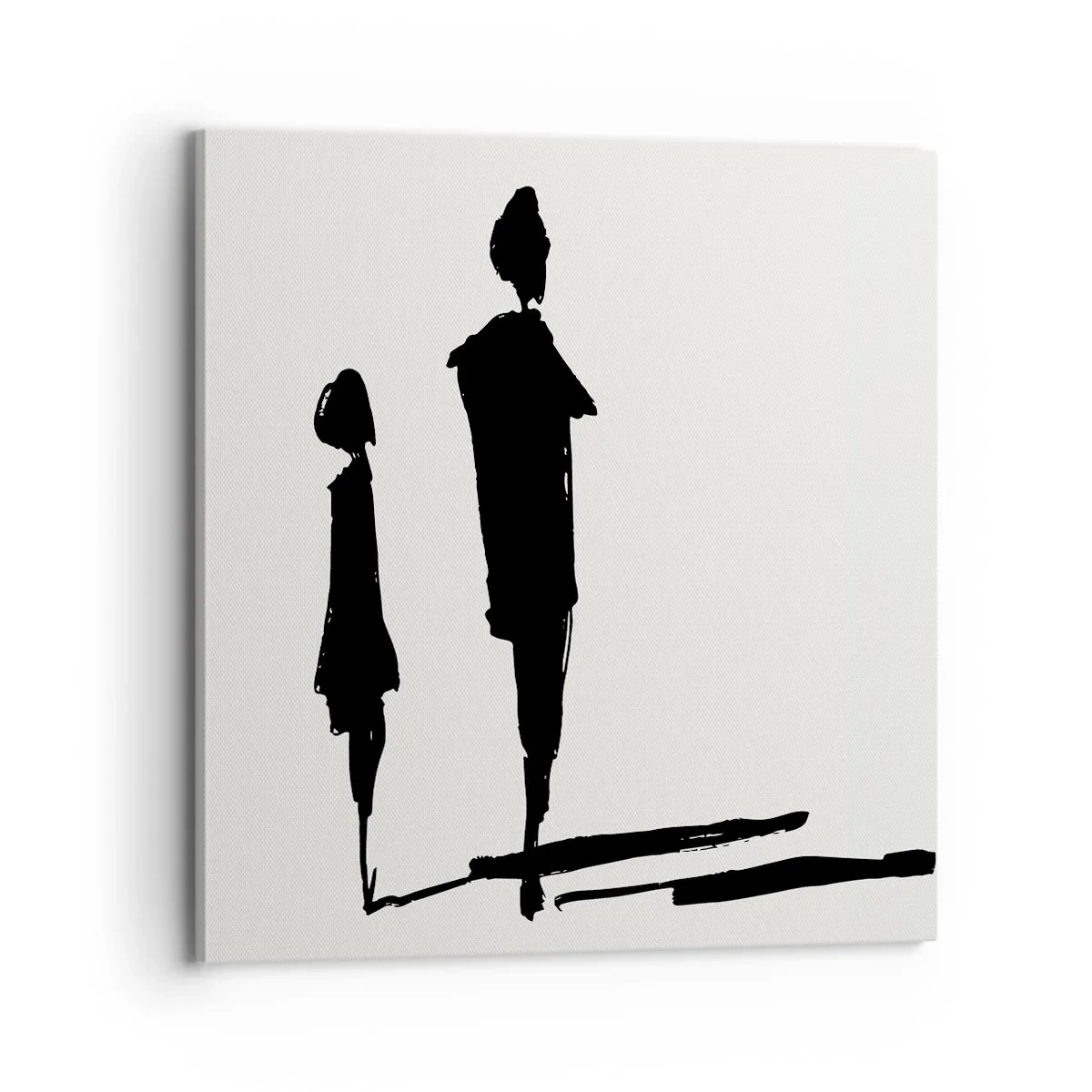 Quadro em tela - Certeza que juntos? - 70x70 cm