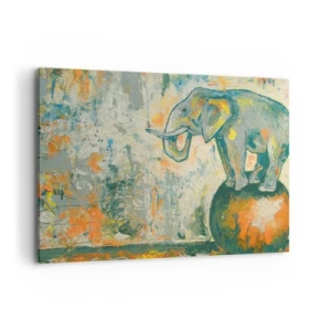 Quadro em tela - Viva o circo! - 100x70 cm