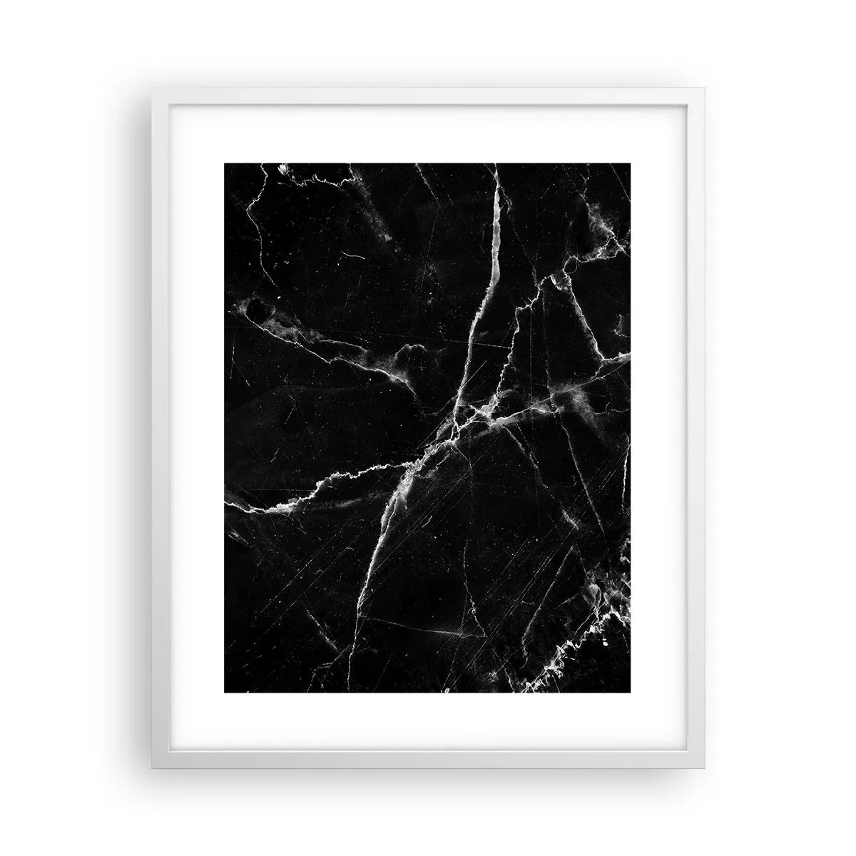 Pôster em moldura branca - A vida secreta da pedra - 40x50 cm