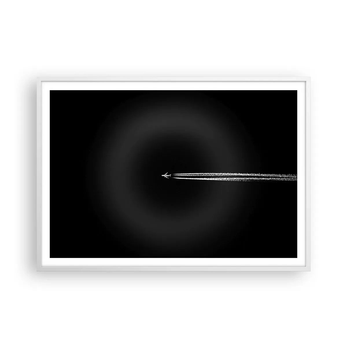 Pôster em moldura branca - Em outra dimensão - 100x70 cm