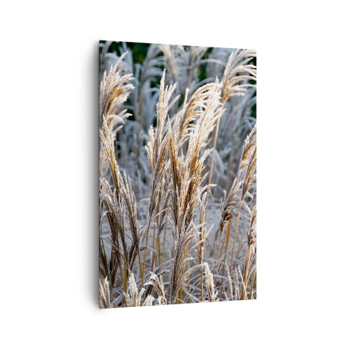Quadro em tela - Decorado com a geada - 80x120 cm