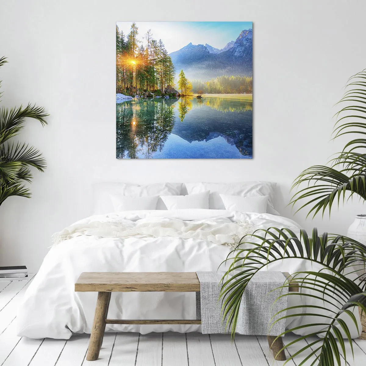 Quadro em tela - Majestade e doçura - 60x60 cm