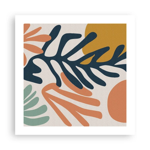 Pôster - Mares de coral - 50x50 cm