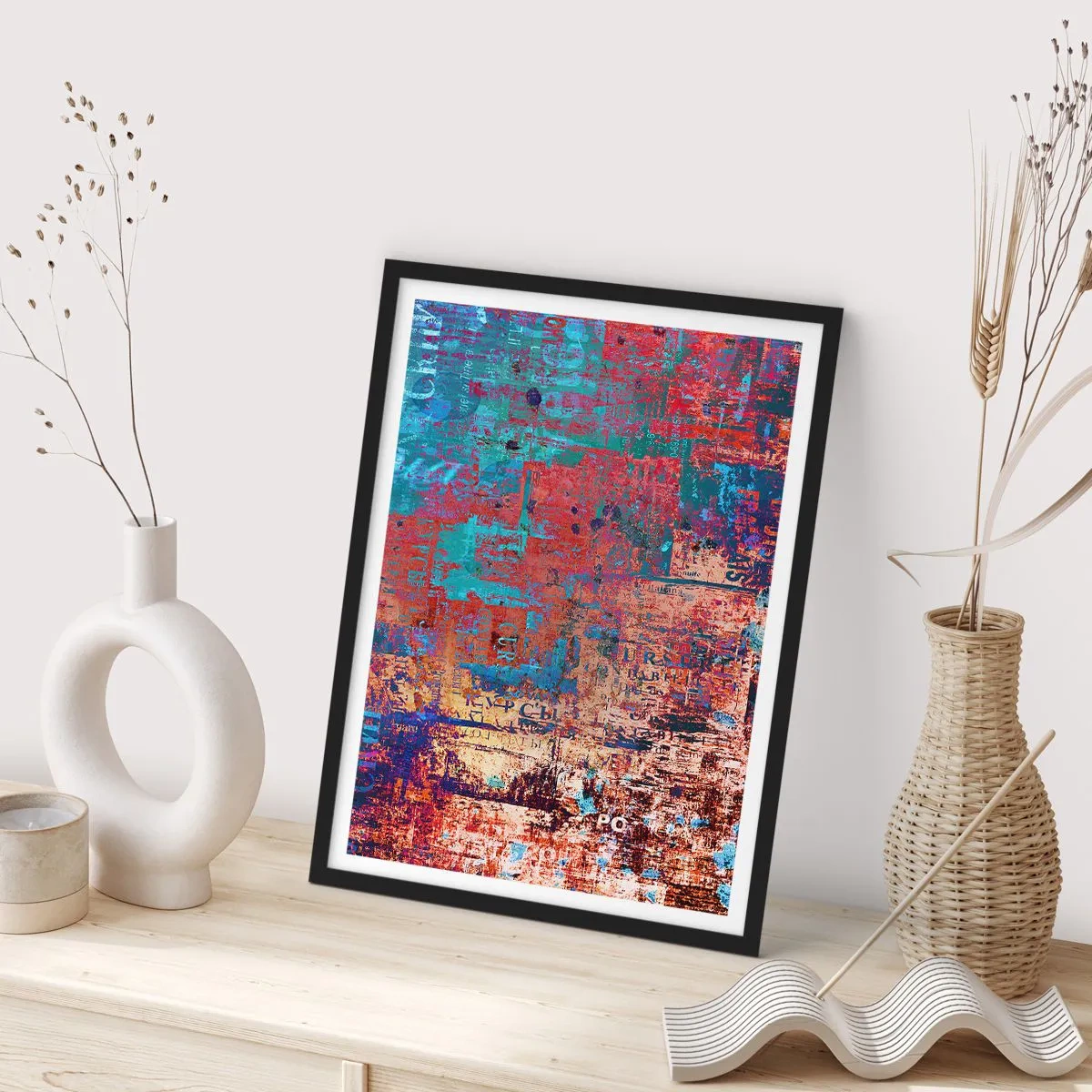 Pôster com moldura preta - Memória e esquecimento - 61x91 cm