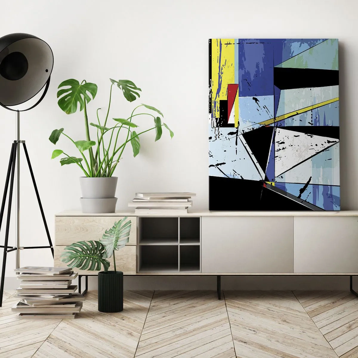 Quadro em tela - Olhar por um outro ângulo... - 50x70 cm