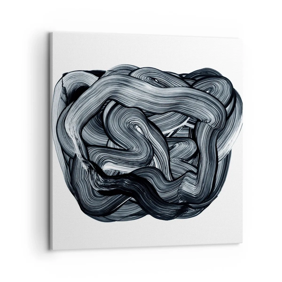 Quadro em tela - Não é assim tão simples - 50x50 cm