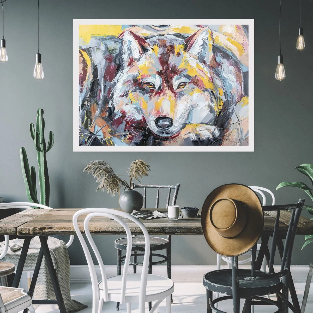 Pôster - Paz entre entes queridos - 100x70 cm