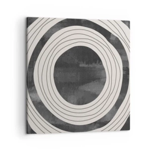 Quadro em tela - Direito ao ponto - 50x50 cm