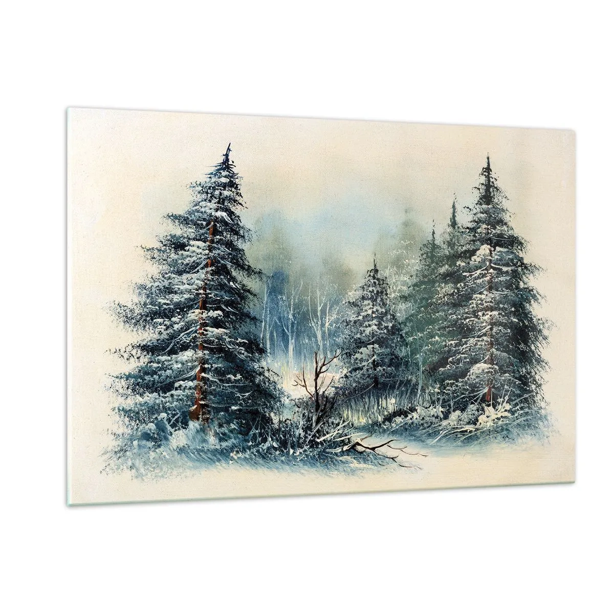 Quadro em vidro - Prontas para o Natal - 120x80 cm