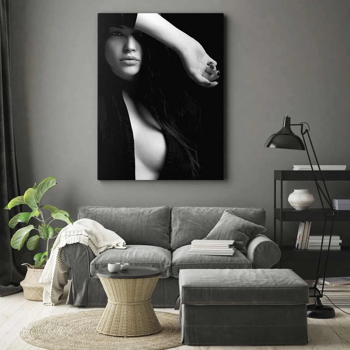 Quadro em tela - Escola de sedução - 50x70 cm