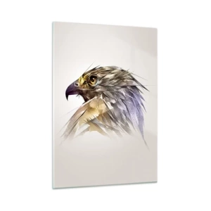 Quadro em vidro - Retrato de um guerreiro - 50x70 cm