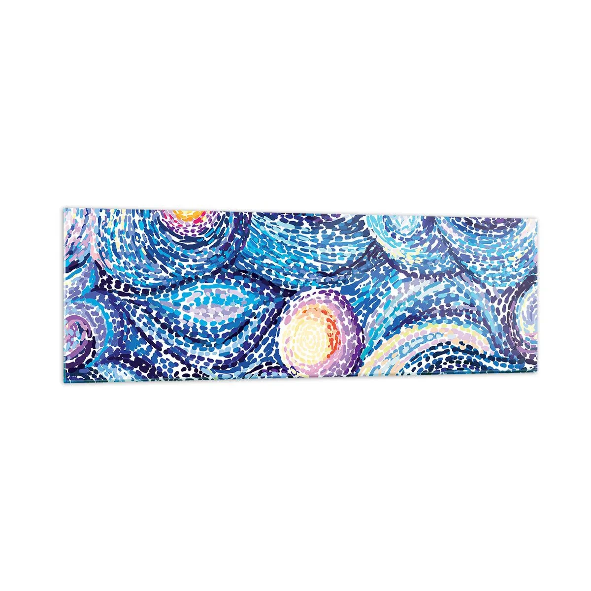 Quadro em vidro - De um quadro de van Gogh - 160x50 cm